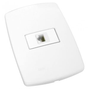 TOMADA RADIAL.PEROLA(D) 1TOM.REDE RJ45