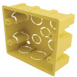 CAIXINHA DE LUZ PLÁSTICA 4X4 IV PLAST AMARELA