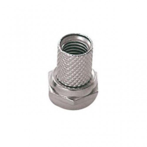 CONECTOR P/COAX.F C/ROSCA RG59 INTE