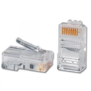 PLUG.MODULAR 8X8 COM 30 UNID. (COMP.)RJ45 INTER