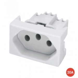 MODULO RADIAL.PEROLA(A) 1 TOM.20A (BRANCA) 3177