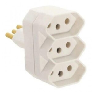 Adaptador/Benjamin 3 SAÍDAS INTERNEED FRONT 2P+T