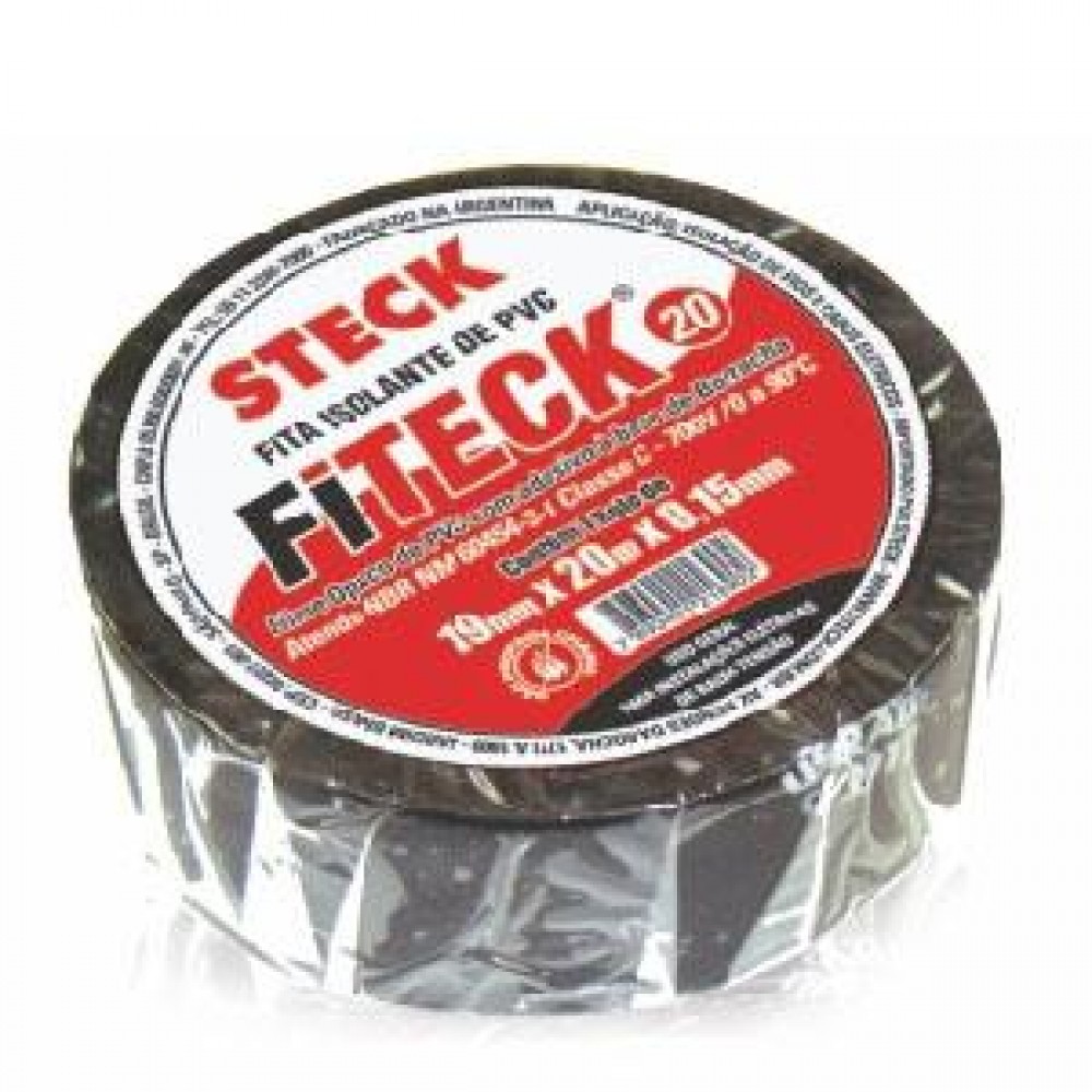 FITA ISOLANTE FITECK 20MTS STECK