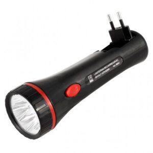 LANTERNA RECARRÁVEL EDA 05 LEDs 9 MUITO SUPER LEDs