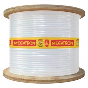 FIO COAXIAL MEGATRON. 06 (67%)BCO BOBINA M 300