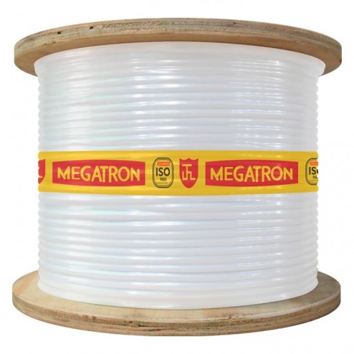 FIO COAXIAL MEGATRON. 06 (67%)BCO BOBINA M 300
