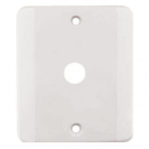 Sistema Radial (Exterior) Placa com Furo Branco