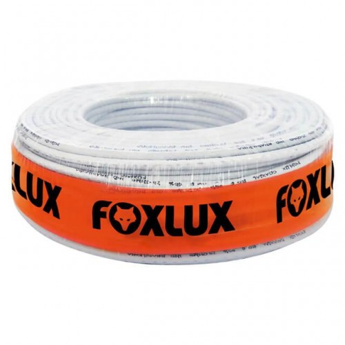 FIO COAXIAL FOXLUX RG 06 (67%)BCO M 100