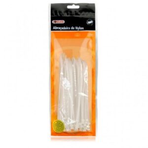 Abraçadeira De Nylon FOXLUX 3,5X200MM BRANCO C/100