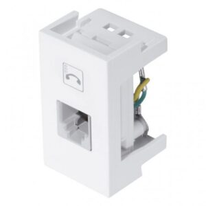 MODULO FAME EVIDENCE/BLANC+ TOM.TEL.RJ11 (4VIAS)