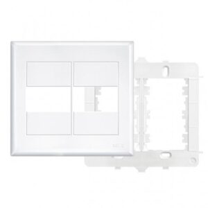 PLACA EVIDENCE 4X4 P/2 MOD. C/SUPORTE