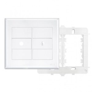 PLACA EVIDENCE 4X4 P/FURO C/SUPORTE