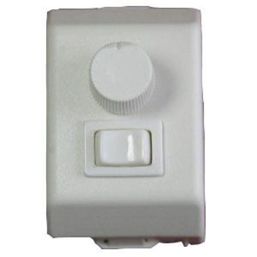 CONTROLE DE VENTILADOR/LAMP QUALITRONIX SOBREPOR (QV38)