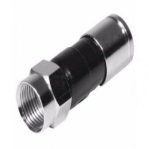 CONECTOR P/COAX.F A COMP.RG06 LONGO (0010) R&A/LERAN