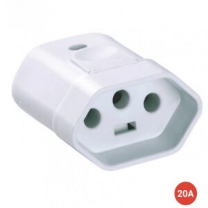 Adaptador/Benjamin FÊMEA (20A) 2P+T TRAMONTINA
