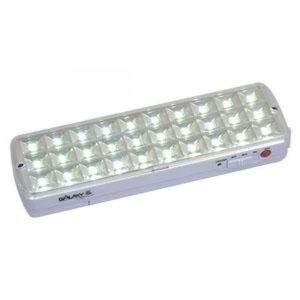LUMINÁRIA DE EMERGÊNCIA 30 LEDs GALAXY LITIUM 1750