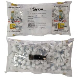 ABRAÇADEIRA PARA FIO SFORPLAST 10/12 AÇO (COM 100 UNID.)
