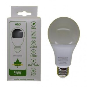 LÂMPADA LED ECO LUME 9W 6000K NORMATIZADA