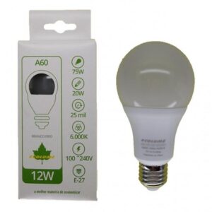 LÂMPADA LED ECO LUME 12W 6000K NORMATIZADA