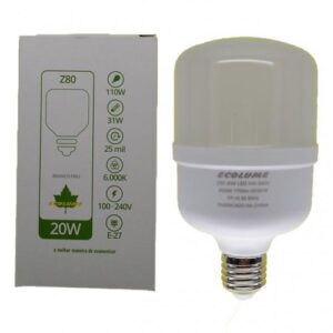 LÂMPADA LED ECO LUME 20W 6000K NORMATIZADA
