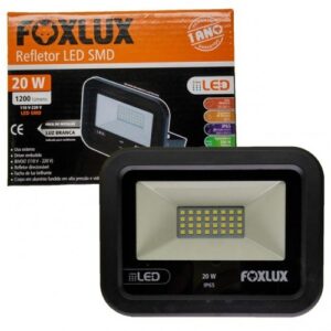 REFLETOR LED FOXLUX 20W X 6500K BIV.