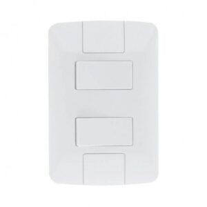 TOMADA TRAMONTINA ARIA (A) 2 INT.SIMPLES BCO 57241/040