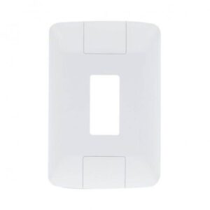 PLACA 4X2 TRAM.ARIA 1P VERTICAL BCO 57203/003