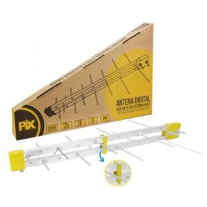 ANTENA EXT UHF PIX HDTV LOG 16 ELEMENTOS