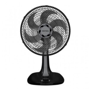 Ventilador Ventisol 30cm Turbo 52W X 220V Preto/Prata (4701)