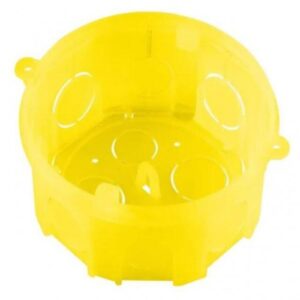 CAIXINHA DE LUZ PVC FMS TIGRE AMARELA 4X4
