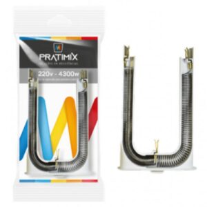 Resistência Pratimix Tipo L Ducha Higiênica 3T 220 Volts 4300 Watts LDH0243