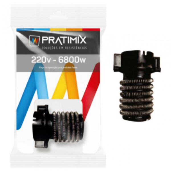 Resistência Pratimix Tipo F Evidance/Elegance Eletrônica 220 Volts 6800 Watts FEE0268