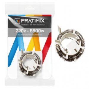 Resistência Pratimix Tipo H Fit Eletrônica 220 Volts 6800 Watts HYF0268