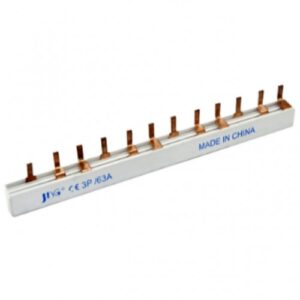 BARRAMENTO JNG (C) TRIFÁSICO 63A PARA 12 TRILHOS DIN DE 22.5CM - 14277