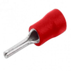 Terminal Pré-isolado Pino Sforplast 0.5x1.5mm Vermelho (Com 100) 4802 (0060)