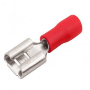 Terminal Pré-isolado Fêmea Sforplast 0.5x1.5mm Vermelho (Com 100) 4771 (9750)