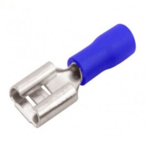 Terminal Pré-isolado Fêmea Sforplast 1.5x2.5mm Azul (Com 100) 4770 (9743)