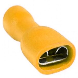 Terminal Total-isolado Fêmea Sforplast 4.0x6.0mm Amarelo (Com 100) 4774 (9781)