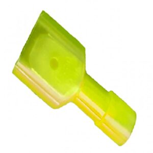 Terminal Total-isolado Macho Sforplast 4.0x6.0mm Amarelo (Com 100) 4797 (0015) Nylon