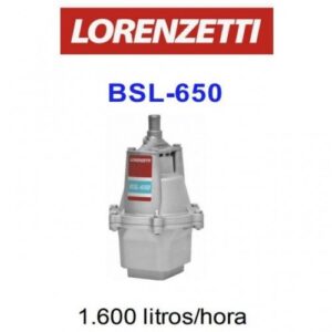 BOMBA AGUA LORENZETTI SUBMERSA BSL-650 127V