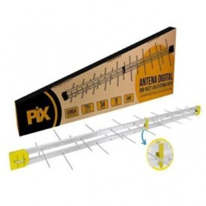 ANTENA EXT UHF PIX HDTV LOG 34 ELEMENTOS