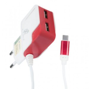 CARREGADOR FLEXGOLD ULT.RAPIDO TYPE C 3.1A C/2USB XC-UR14