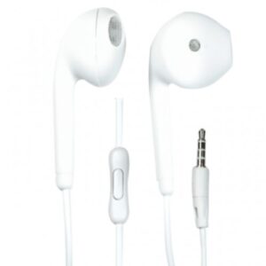 FONE DE OUVIDO FLEXGOLD C/ATEND. P2 'EARPODS' BRANCO XC-F-15