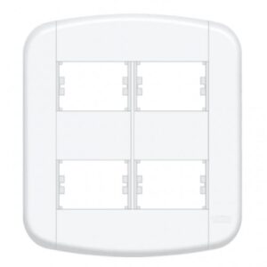 PLACA BLANC+ 4X4 P/4 MOD. C/SUPORTE