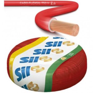 FIO CAB.FLEX.SIL 16.0MM VERMELHO M 100