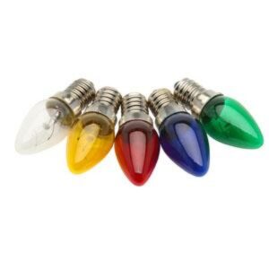 LÂMPADA CHUPETA SADOKIN (CH24) 7W X 220V ÂMBAR