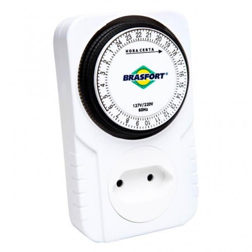 Timer Analógico Brasfort Bivolt 8769