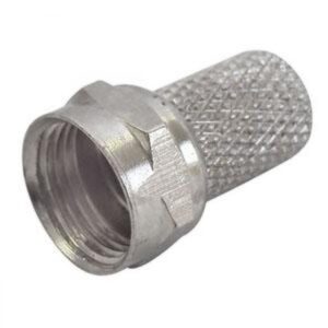 CONECTOR P/COAX.F C/ROSCA RG59 R.A / LERAN