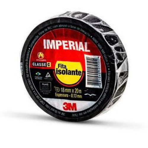 FITA ISOLANTE 3M IMPERIAL 20MTS PTO