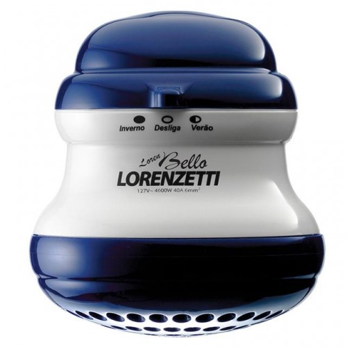 CHUVEIRO DUCHA L&C LOREN BELLO AZUL(C/BRACO) 220V/5500W